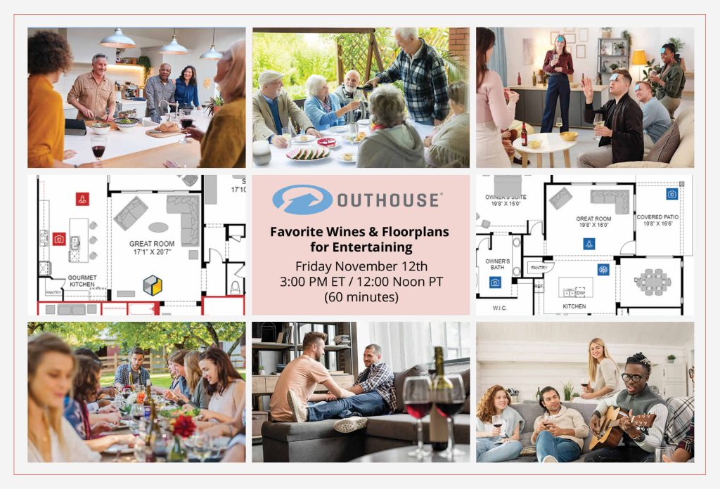 Webinar: Favorite Wines & Floorplans for Entertaining